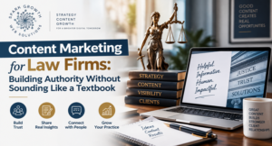 Content Marketing for Law Firms Building Authority Without Sounding Like a Textbook
