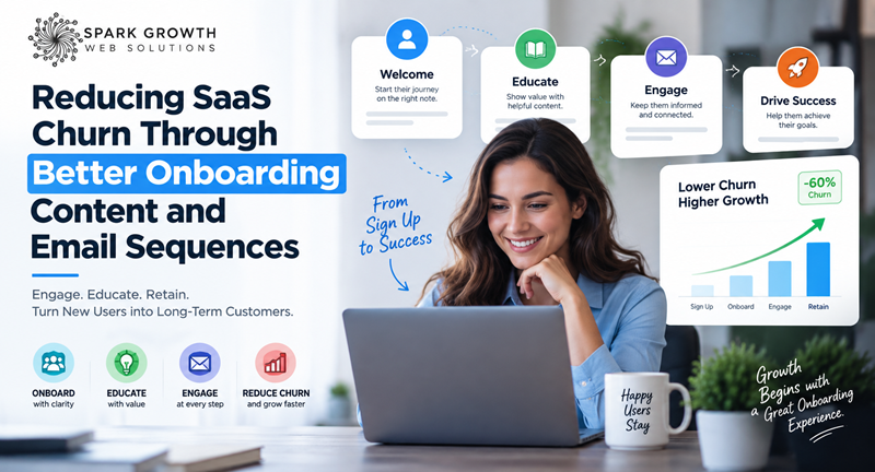 Reducing SaaS Churn Through Better Onboarding Content and Email Sequences