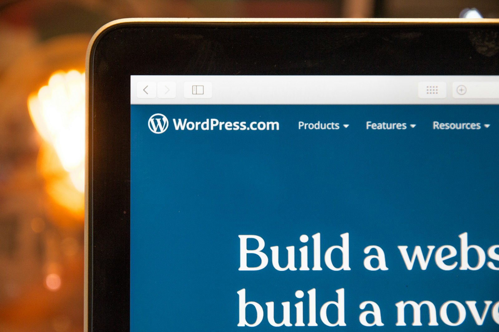 Website displayed on a screen, representing SaaS content strategy across the buyer funnel