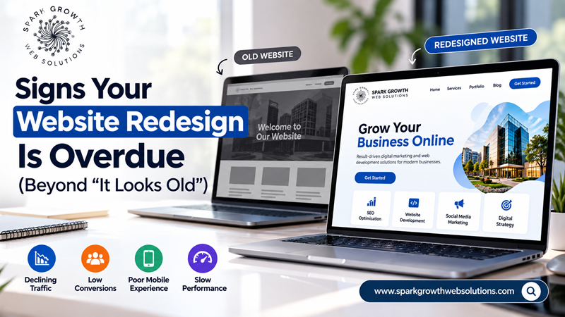 Signs Your Website Redesign Is Overdue (Beyond It Looks Old)