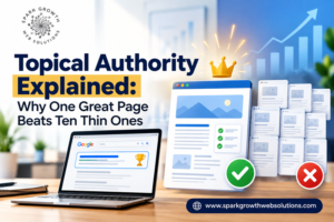 Topical Authority Explained Why One Great Page Beats Ten Thin Ones