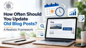 How Often Should You Update Old Blog Posts? A Realistic Framework