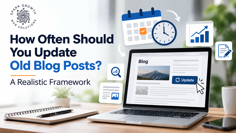 How Often Should You Update Old Blog Posts? A Realistic Framework
